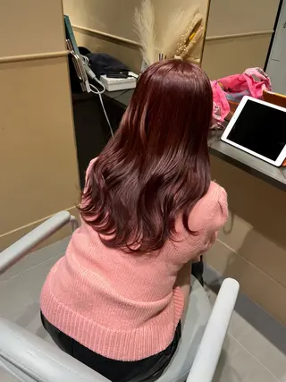 ロング カラー 🫧tomoka 透明感カラー🫧のヘアスタイル