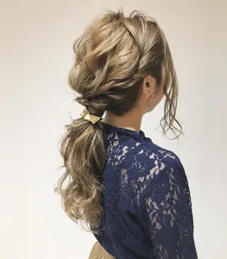 ロング ヘアアレンジ 高橋 昭雄のヘアスタイル