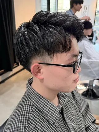 ショート メンズ 藤田 一遼のヘアスタイル