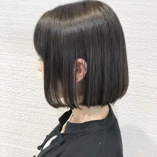 ショート カラー ショート/ボブ/ 白髪ぼかし/しんやのヘアスタイル