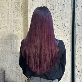 ロング カラー 田中 汰知のヘアスタイル