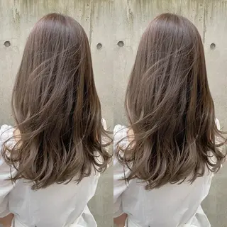ロング レイヤーカット /透明感カラー西田のヘアスタイル