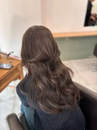 ロング カラー ️透明感/アレンジ/ 🎀こゆき🎀のヘアスタイル