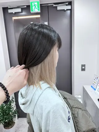 ミディアム カラー ✨【公式】 juhl.横浜✨のヘアスタイル