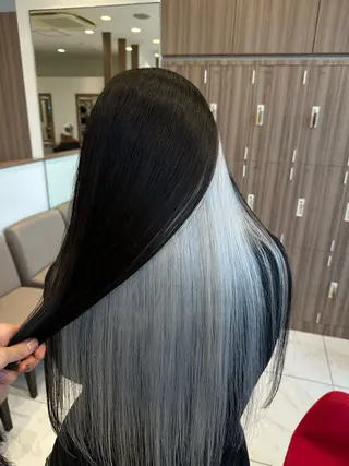 ロング カラー 【ケアブリーチ特化】 中村　玲仁のヘアスタイル