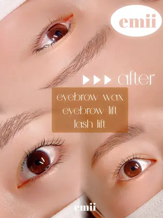 マツエク・マツパ アイブロウ emii所属・磐田市 エミーのマツエク・マツパデザイン