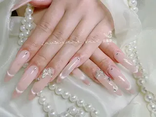 ネイル ラベンダー💖日暮里 ルル💖ネイルのネイルデザイン