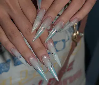 ネイル By moonネイル 🌷ワンホン/韓国風のネイルデザイン