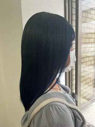 ミディアム カラー Maison Land所属・KANA MIYOSHIのヘアスタイル