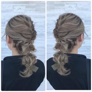 ロング カラー パーマ ヘアアレンジ メンズ 美容室 ソンリエのヘアスタイル