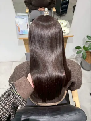 ロング カラー solua所属・飯田 彩加のヘアスタイル