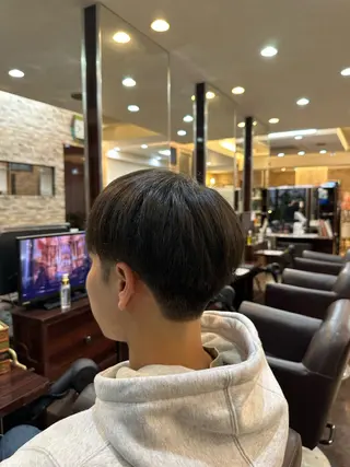 メンズ 縮毛矯正&髪質改善/ きょうの🐺のヘアスタイル