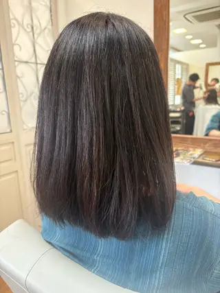 ロング エアービジュー所属・宮越 えこのヘアスタイル