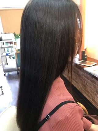 ロング パーマ 桧山 真のヘアスタイル