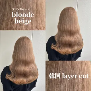 ロング カラー ヘアアレンジ 《暖色/韓国hair 》🇰🇷桑原ユキネのヘアスタイル