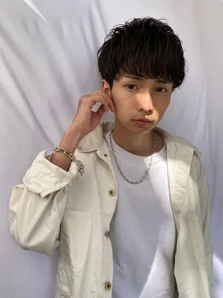 カラー メンズ特化韓国風ヘア ✴︎Kairi✴︎のヘアスタイル