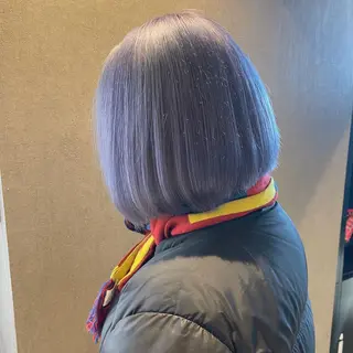 ショート カラー MIRIM栄所属・透明感カラー/艶髪/ エクステ/HIROのヘアスタイル