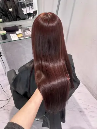 ロング カラー ブリーチなし暖色 ❤️kanata❤️のヘアスタイル