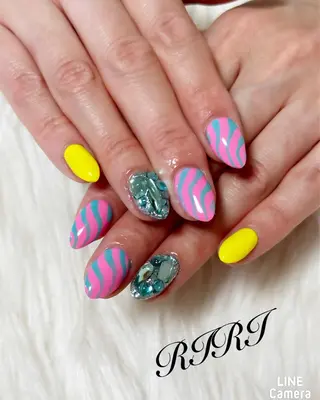 ネイル riri オーナーのネイルデザイン