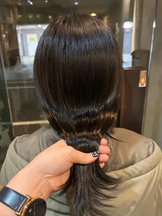 カラー 似合わせカット/ 艶カラー/いらみなのヘアスタイル