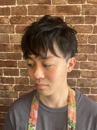 ショート カラー パーマ ヘアアレンジ メンズ キッズ ネイル マツエク・マツパ アイブロウ times salon名駅所属・久木原 ゆりのヘアスタイル