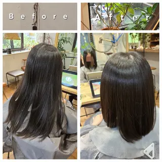 ミディアム knoll所属・銀座knoll🌿 【平日朝限定cut】のヘアスタイル