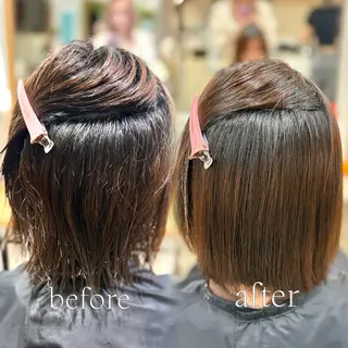 ミディアム ガーリー/暖色カラー /横浜/さくらのヘアスタイル