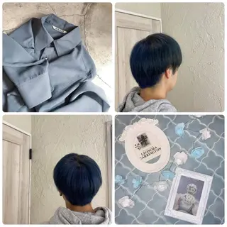 ショート カラー benji所属・Hamatsu Misakiのヘアスタイル