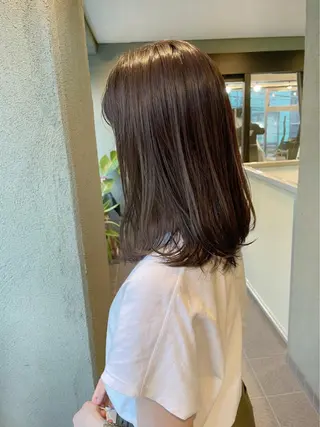 ミディアム カラー HIROKI ” stylistのヘアスタイル