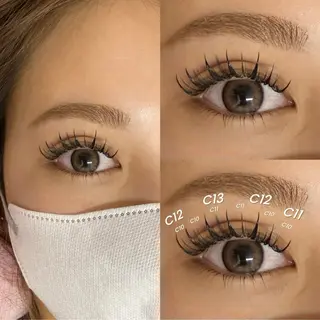 マツエク・マツパ MiLua 🌙✨のマツエク・マツパデザイン