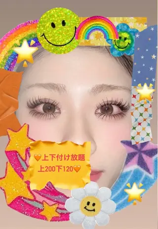 マツエク・マツパ eye lash salon SIDのマツエク・マツパデザイン