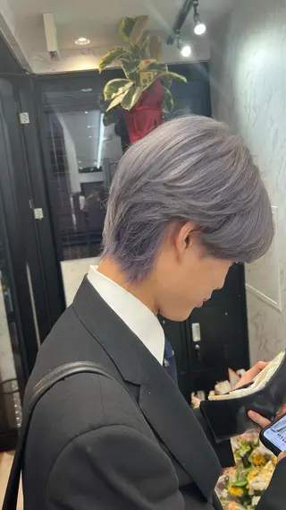 カラー 韓国パーマ 美容師 和田爽良のヘアスタイル