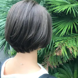 ショート LOMA🇰🇷 銀座クボタのヘアスタイル