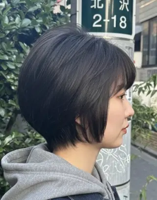 ショート カラー ショート/ボブ /髪質改善/内山翔太のヘアスタイル