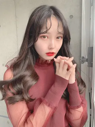 セミロング カラー パーマ ヘアアレンジ メンズ キッズ ネイル マツエク・マツパ M.O.D渋谷所属・🫧渋谷美容師 たくみ🫧のヘアスタイル