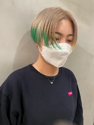 ショート カラー 優作 〜圧倒的信頼〜のヘアスタイル