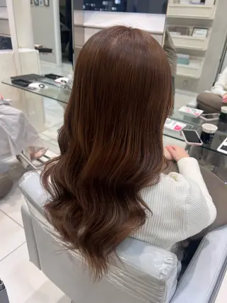 ロング カラー Ash 銀座店所属・銀座/カラー 🎀momo🎀のヘアスタイル