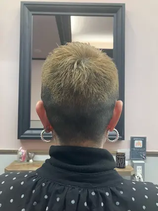 ショート メンズ特化×女性 施術◎清水 真之介のヘアスタイル