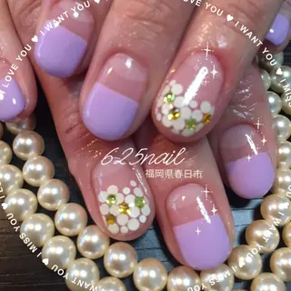 ネイル 625nail 無料P有/春日白水のネイルデザイン