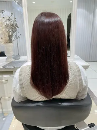 ロング カラー 谷口 晴南のヘアスタイル