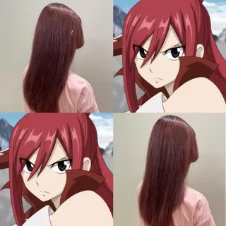 ロング カラー 森谷 大河のヘアスタイル