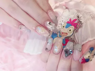 ネイル nail salin moca京橋店所属・🧸moca京橋店 Akari💕のネイルデザイン