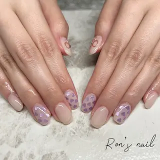 ネイル Ron's nail 笹岡のネイルデザイン