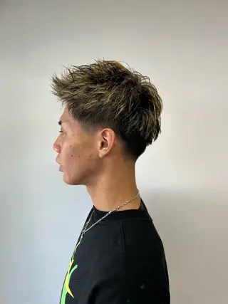 ショート メンズ 相澤 拳のヘアスタイル