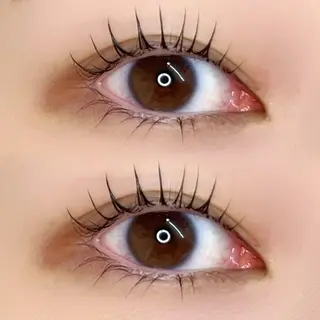 マツエク・マツパ eyelash&eyebrow salon mude所属・koharu  ︎︎のマツエク・マツパデザイン