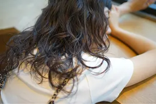 ミディアム パーマ china/ボブ /ブリーチカラーのヘアスタイル