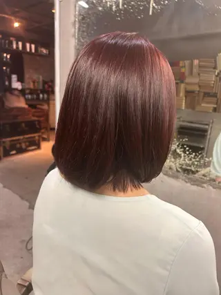 ミディアム カラー お任せヘア☘️☘️ 及川渚のヘアスタイル