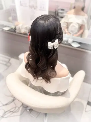 ロング ヘアアレンジ lien ayuのヘアスタイル