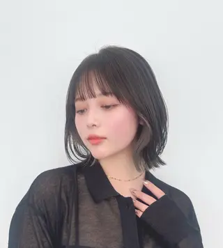 ミディアム カラー パーマ 🍀本格ヘッドスパ 👑髪質改善🍀英司のヘアスタイル