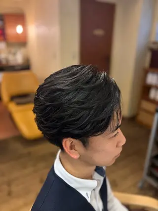 ショート 柘植 雅大のヘアスタイル